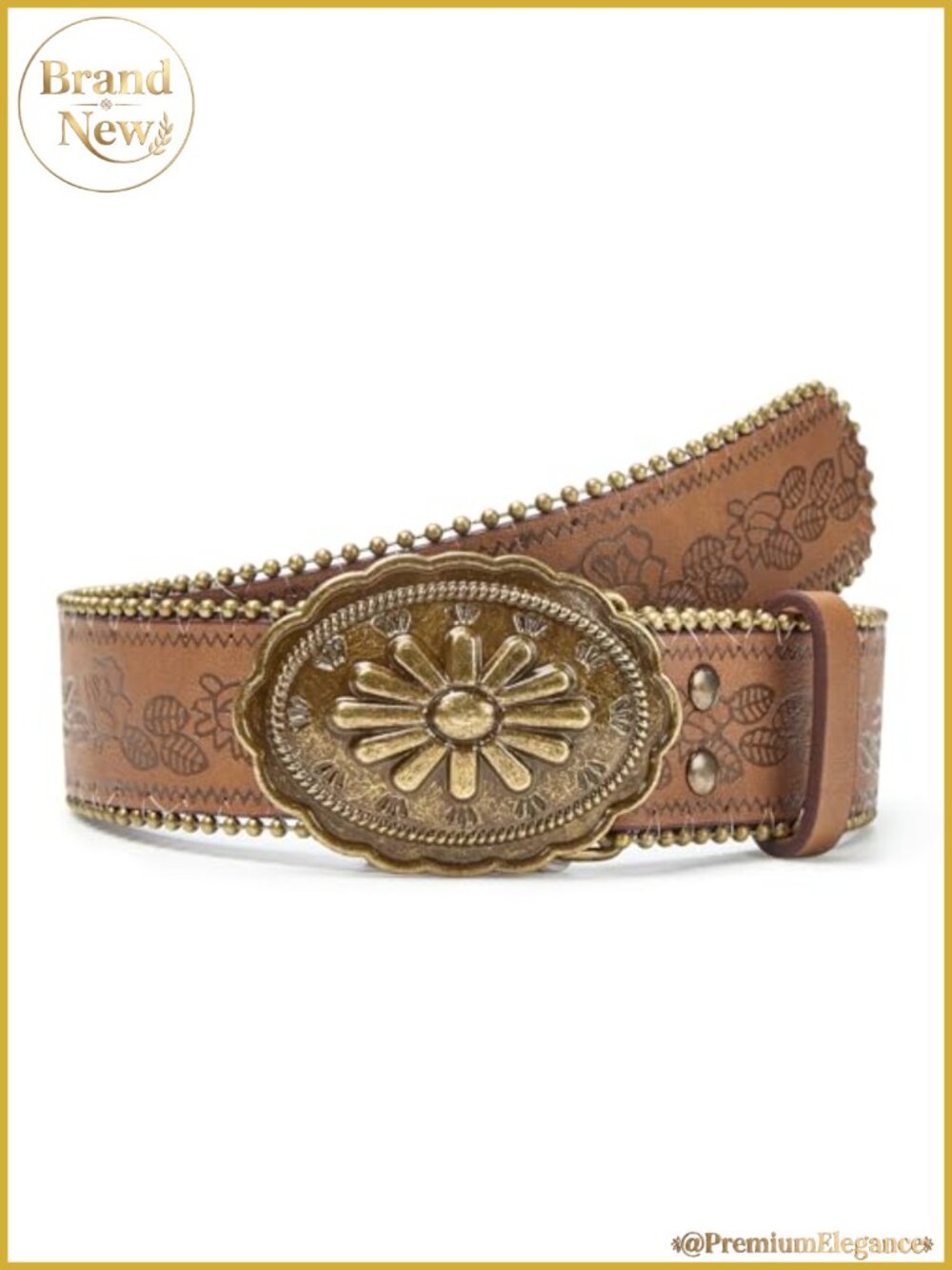 Western Belt for Women Cowgirl Cowboy Belts for Jeans